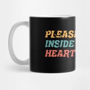 funny 2020 sucks please scream inside your heart Mug